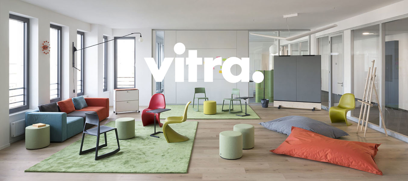 Das Designlabor mit Vitra Möbeln ist ein flexibel nutzbarer Raum um mit Teams Ideen agil zu entwickeln